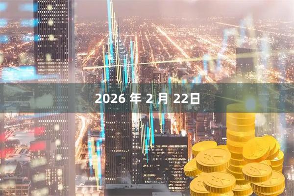 2026 年 2 月 22日